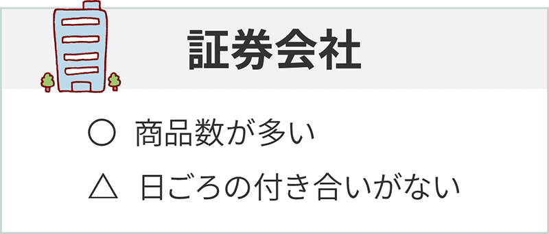 証券会社のメリット・デメリット