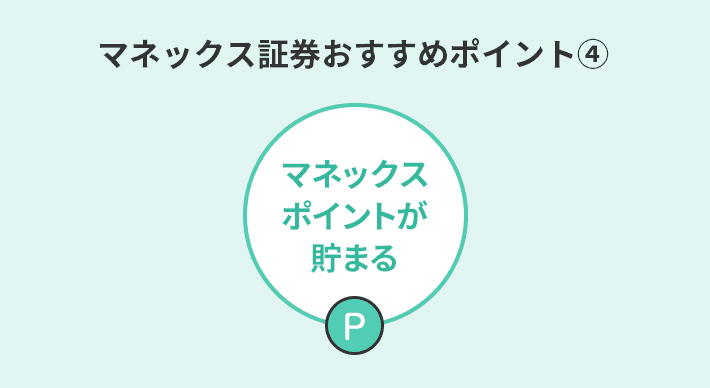 マネックス証券の投資信託おすすめポイント④投資信託を保有しているだけで「マネックスポイント」が貯まる