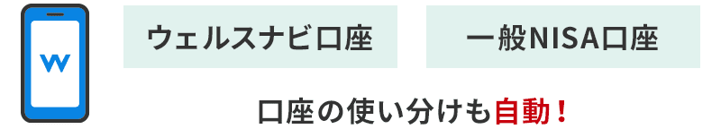 NISAも使えて非課税メリットも自動で享受
