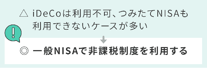 一般NISAで非課税制度を利用する