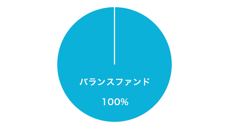 バランスファンド100%