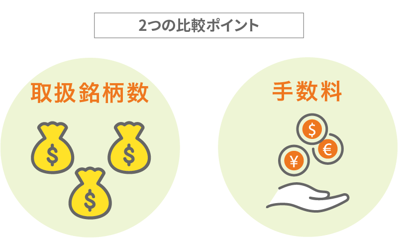 2つの比較ポイント