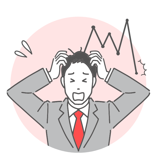失敗談2：値動きが激しい銘柄に投資した