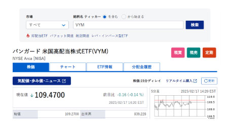 VYMの買い方