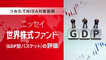 つみたてNISA対象銘柄―ニッセイ世界株式ファンド（ＧＤＰ型バスケット）の評価