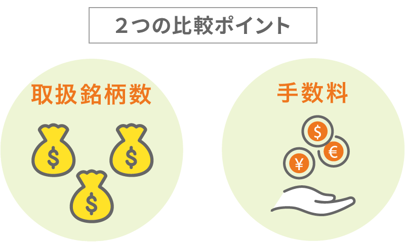 2つの比較ポイント