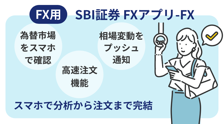 スマホで分析から注文まで完結